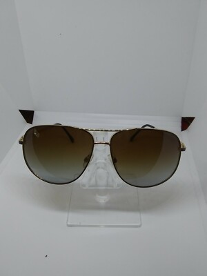 Steve Madden Gold Unisex Aviator Sunglasses ROWAN Gold Frame Aviator Brown Lens Sunglasses – Steve Madden main image 2