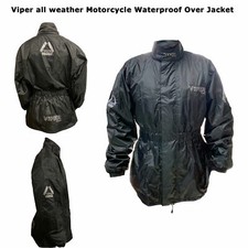 VIPER H2Out Rainseal All Weather Motorcycle Bike Over Jacket Waterproof New