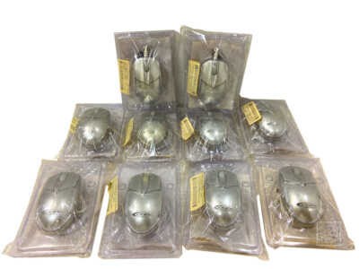 ACCKTKPMG00A001 I LOT OF 10 Codi USB PS2 Mini Travel Mouse Optical Scroll Wheel