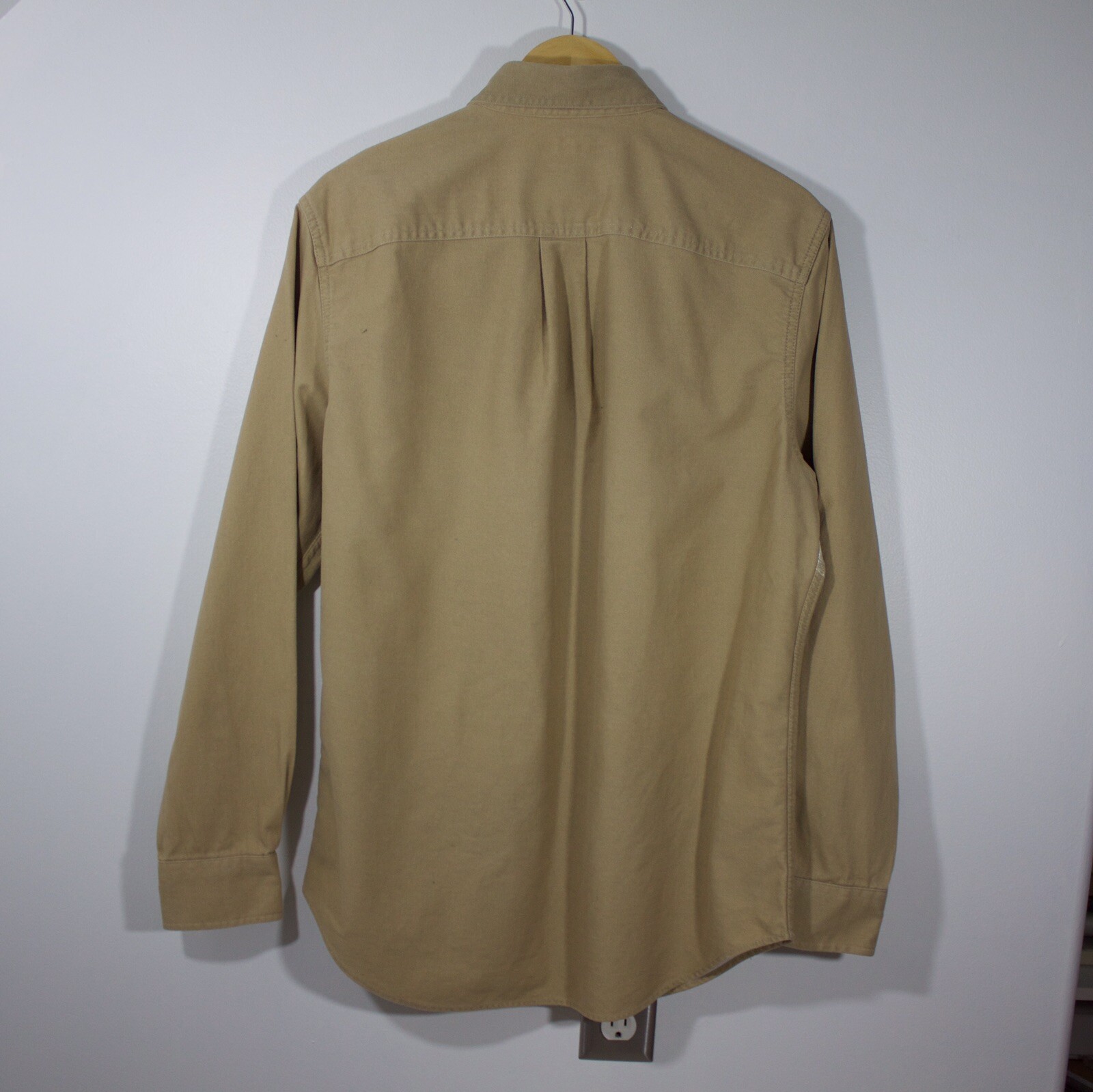 Croft And Barrow Brown Heavy Wolf Mountain Button Up - Medium - Hunting Rare image 6