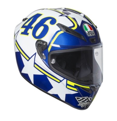 AGV Veloce S RANCH Integralhelm Carbon-Aaramid-Faser Glas Multicolour MS 3 Stück