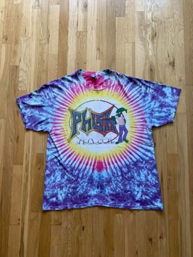 Vintage 1999 Phish Summer Tour Tie Dye T-Shirt Si… - image 1