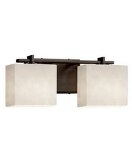 Bathroom Light Fixture Justice Design Group CLD-8442-55-DBRZ MSRP 230