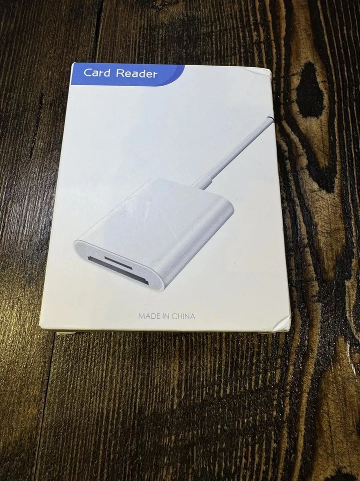 TF SD Dual Card Adapter Camera Reader for iPad iPhone Camera Micro SD - Image 2 of 4