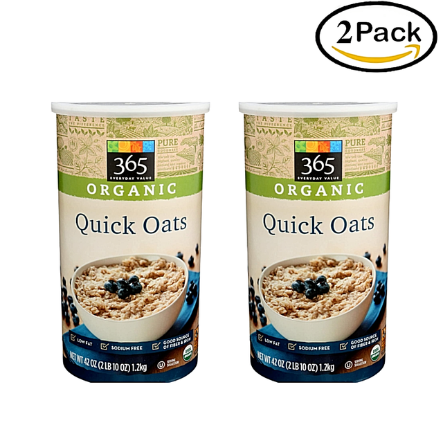 365 Everyday Value, Organic Quick Oats 42 oz (2 pack) eBay