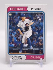 Caleb Kilian 2023 Topps Heritage Rookie Card RC #92 Chicago Cubs