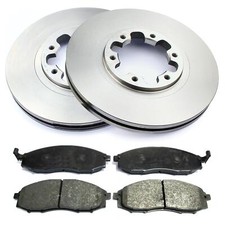 Kit Dischi Freno RIDEX 276,7 Mm Ventilati + Pastiglie Per Nissan Navara D22 E Pathfinder R50 – Montaggio Anteriore