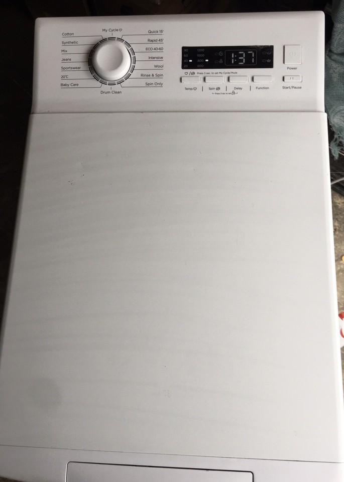 electriQ 7kg 1200rpm Top Loading Washing Machine White eiQWMTL75C eBay