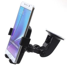 For LG Stylo 4 5 6, Q70 K51 CAR MOUNT WINDSHIELD HOLDER GLASS CRADLE SWIVEL DOCK