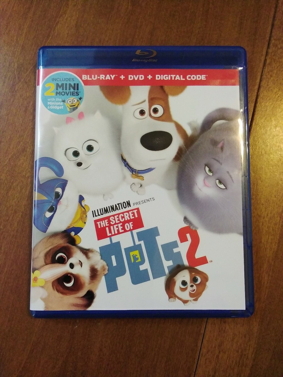 The Secret Life Of Pets 2 Blu-ray + DVD No Slip NO DIGITAL Used | eBay