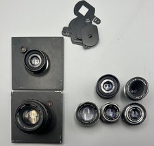 LOT of 7 Enlarger Lens Wollensak  20mm - 135mm