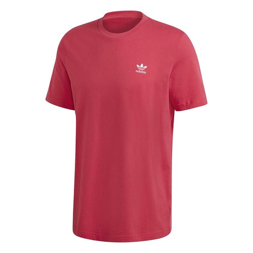 Adidas Esencial Camiseta Rosa Blanco Retro Verano Nuevo eBay