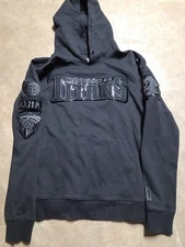 NFL Tennessee Titans Pro Standard Blackout Hoodie Men's Medium