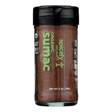 Spicely Organic Spices Sumac Ground Glass Jar