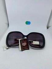 Romance Womens Fashion Retro Large Sunglasses BLACK/RED FRAME