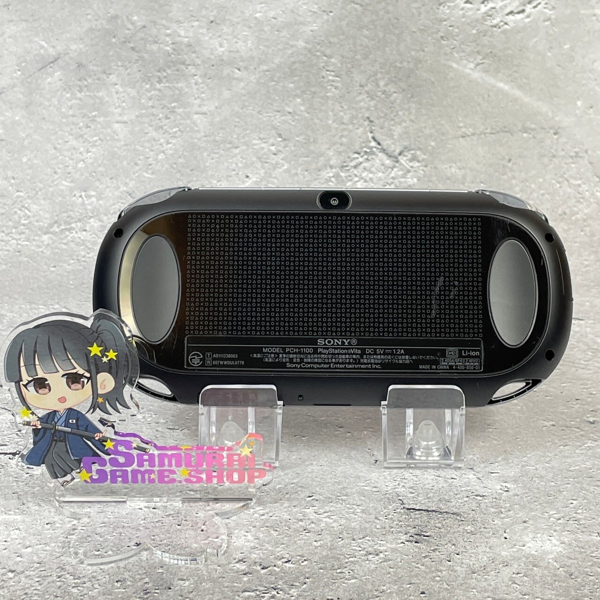 PS Vita PCH-1100 Crystal Black 3G/Wi-Fi Model Console ONLY Sony 