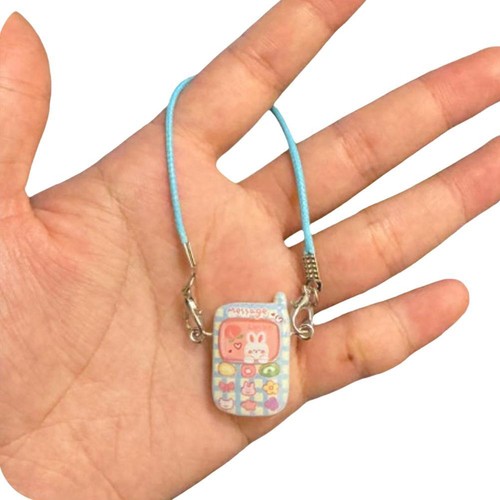 Mini Pendant Model Cartoon Cute Little Mini Mobile Phone Ornament New D8 F6 V8U1 - Picture 18 of 27