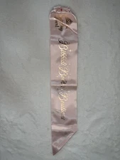 Rose Gold Bippity Boppity Boutique Princess Sash