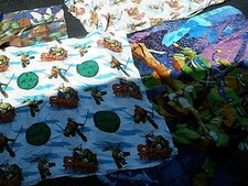 Teenage Mutant Ninja Turtles Twin Size Comforter  3 Piece Sheet Set Nickelodeon
