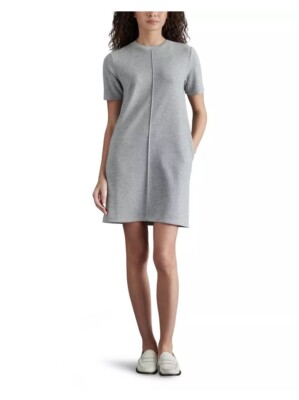 Steve Madden Women's Soft Lightweight Short Sleeve  Size L Sweater Dress