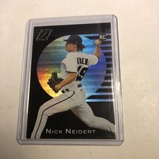 2021 Panini Chronicles Baseball Zenith Nick Neidert #3 Rookie RC