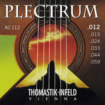 Thomastik Infeld AC112 Plectrum Bronze Acoustic Guitar Strings 12-59