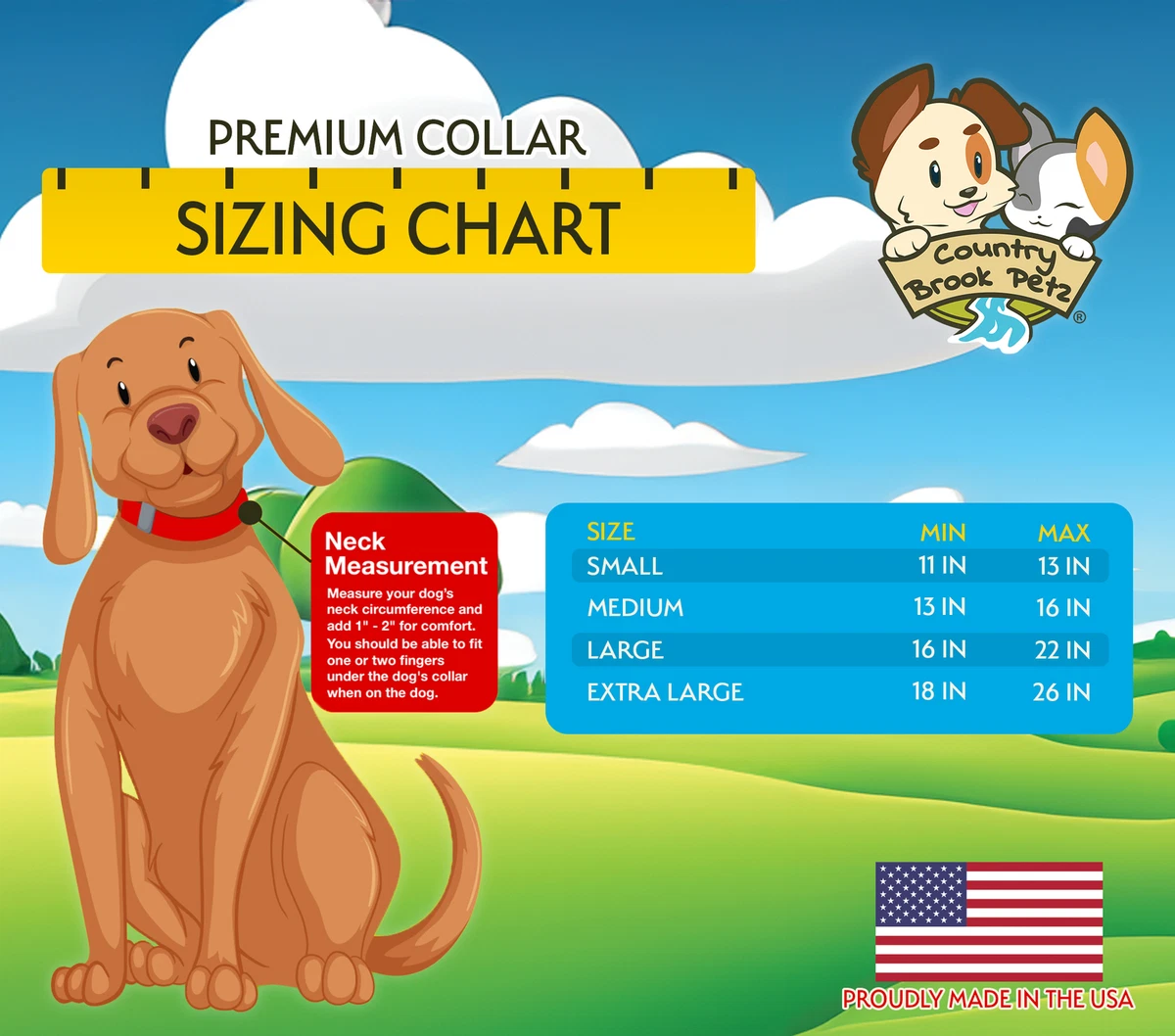 Country brook petz premium nylon best sale dog collar
