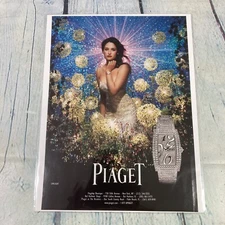 2006 Piaget Luxury Watch Sexy Lady Dress Print Ad/Poster Promo Art Magazine Page
