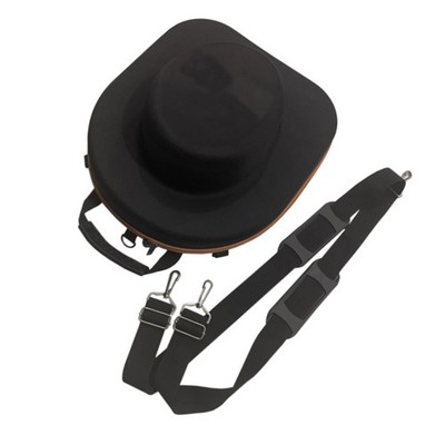 Hut Reiseetui Cowboyhut Aufbewahrungsbox für Panamahut Damen Herren Strohhut