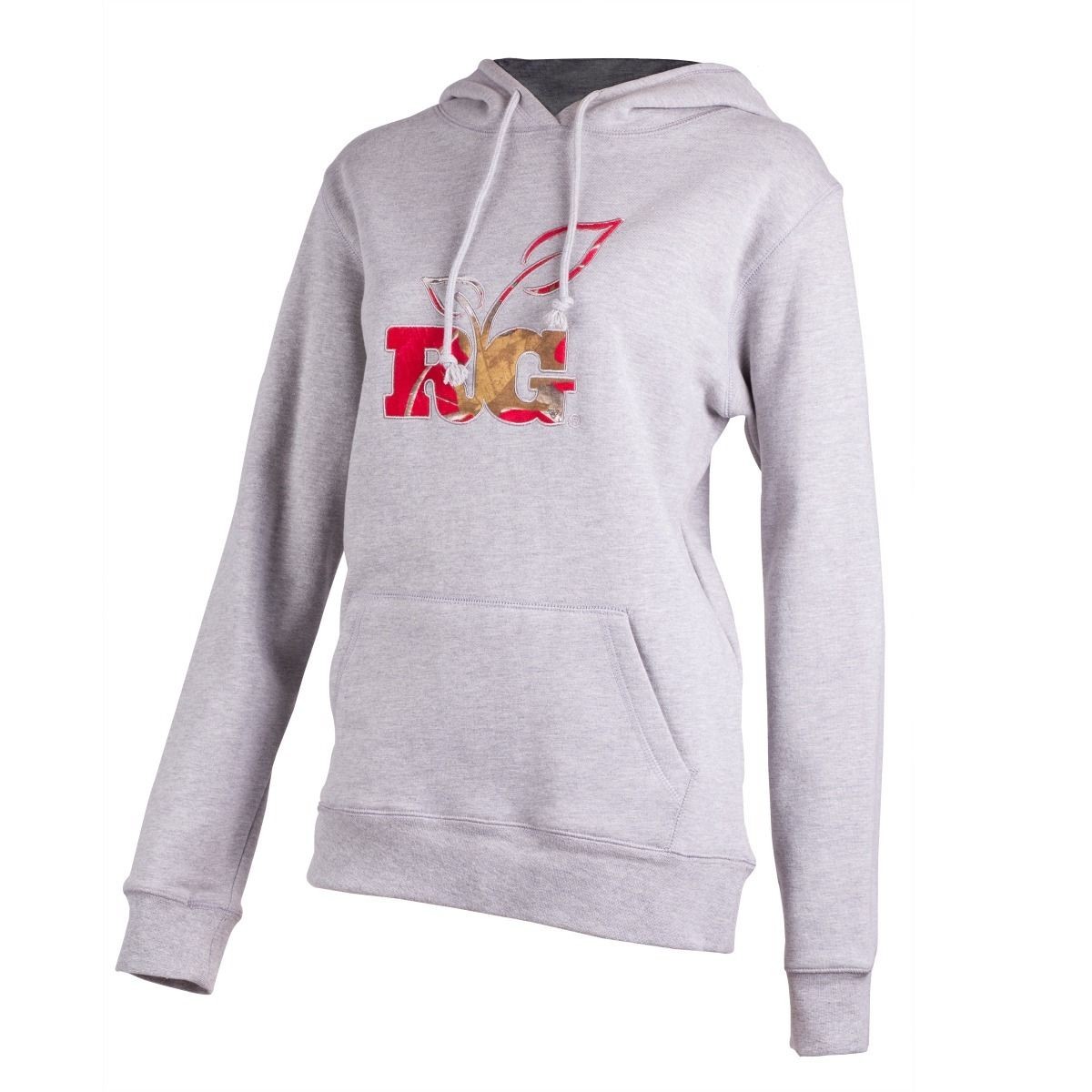 Realtree Girl Hannah Hoodie (Gray) RTG2000.001 Hooded Sweatshirt Junior Women