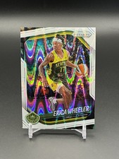 2025 Panini Prizm WNBA #125 Erica Wheeler - White Seismic Prizm