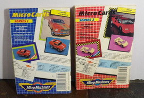 1989 Micro Machines MicroCards Kit, Series One and Two