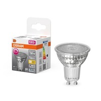 Osram Led Glas Reflektor PAR16 4,7W = 50W GU10 350Lm Warmweiß 2700K 36° Dimmbar