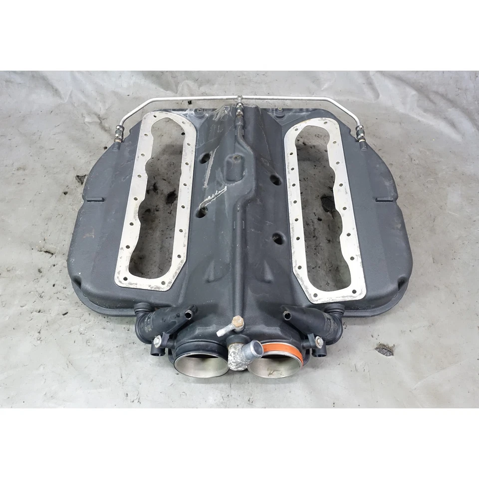 BMW E39 M5 S62 V8 2000 colector de admisión de aire temprano sección inferior plenum OEM Foto 4 de 4