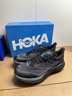 Hoka M Speedgoat 5 GTX  Spike Trail Running Shoes Black Gore-Tex Men s Sz 10.5
