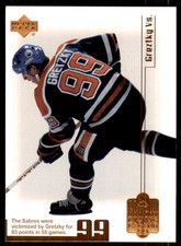 1999-00 Upper Deck Living Legend #33 Wayne Gretzky Edmonton Oilers