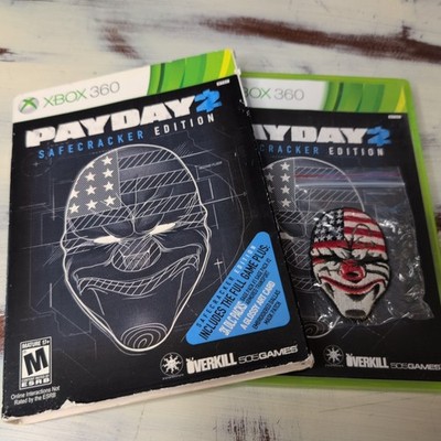 Payday 2 Safecracker Edition (Microsoft Xbox 360, 2014) CIB Complete WITH PATCH