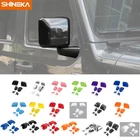 For 2018+ Jeep Wrangler JL JT Gladiator Side Rearview Mirror Full Cover Trim Kit