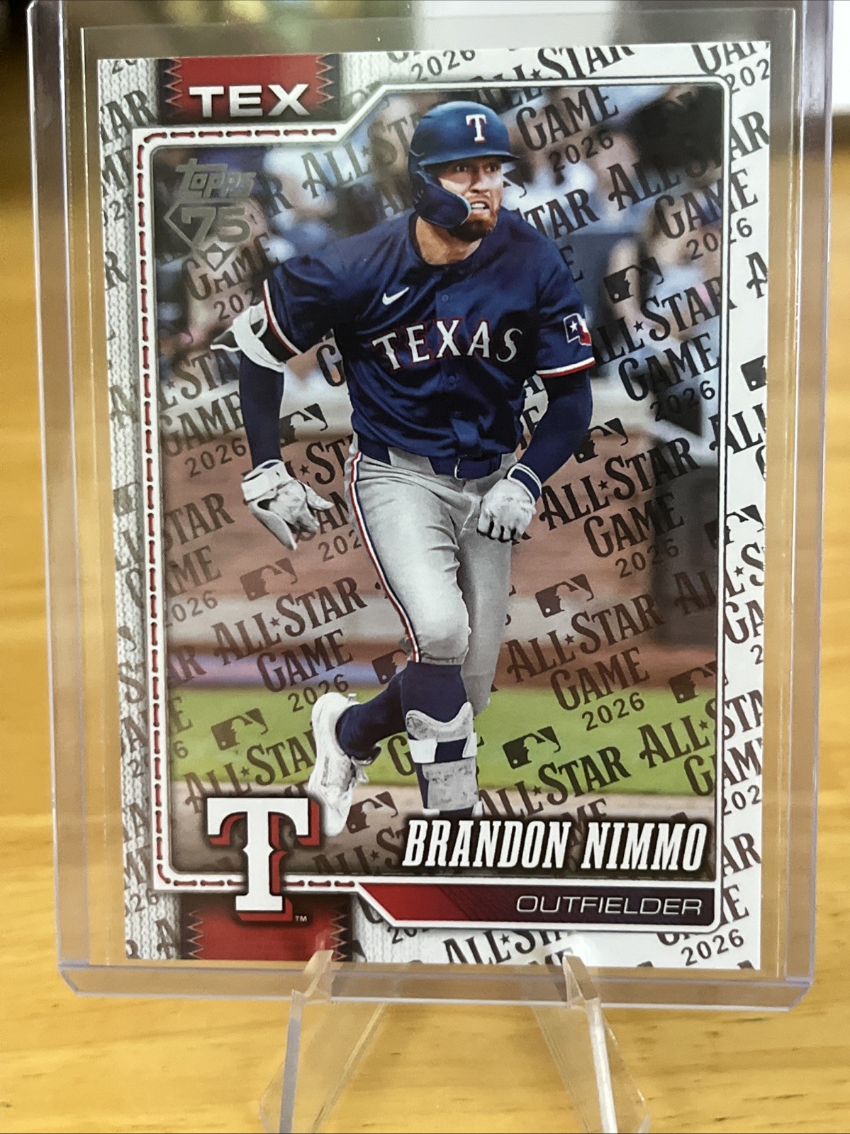 2026 Topps Series 2 Brandon Nimmo All-Star Parallel