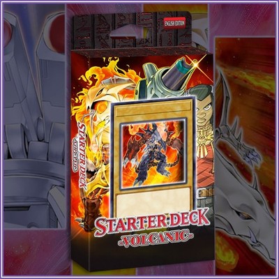 VOLCANIC STARTER DECK 42 | Axel Doomfire Blaster Fire Duelist Kingdom YuGiOh