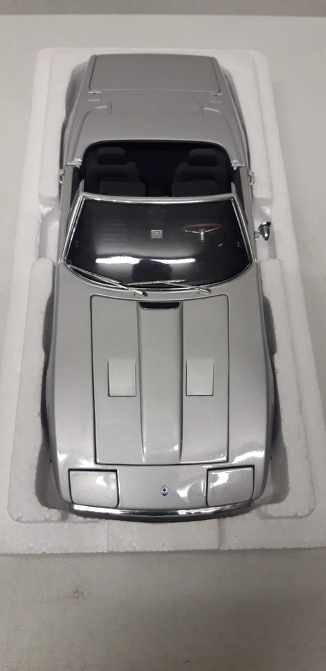 1/18 Maserati Ghibli Spyder 1970 argento - MINICHAMPS - Immagine 3 di 4