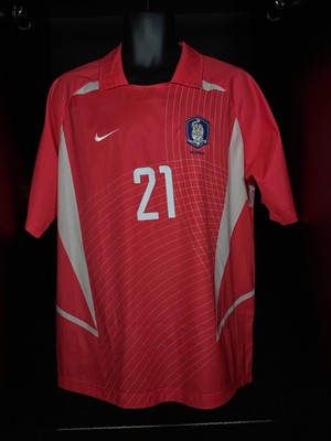 2002-2003 South Korea J S Park HOME Kit Soccer Jersey Shirt Nike