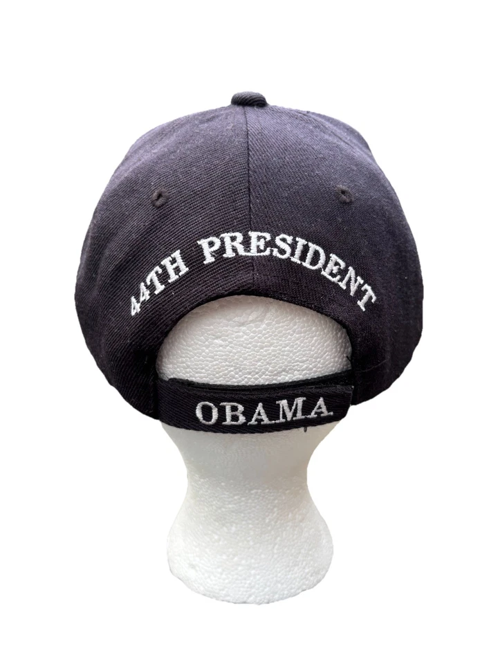Gorra de béisbol inaugural Barack Obama 44th President City Hunter Foto 3 de 4