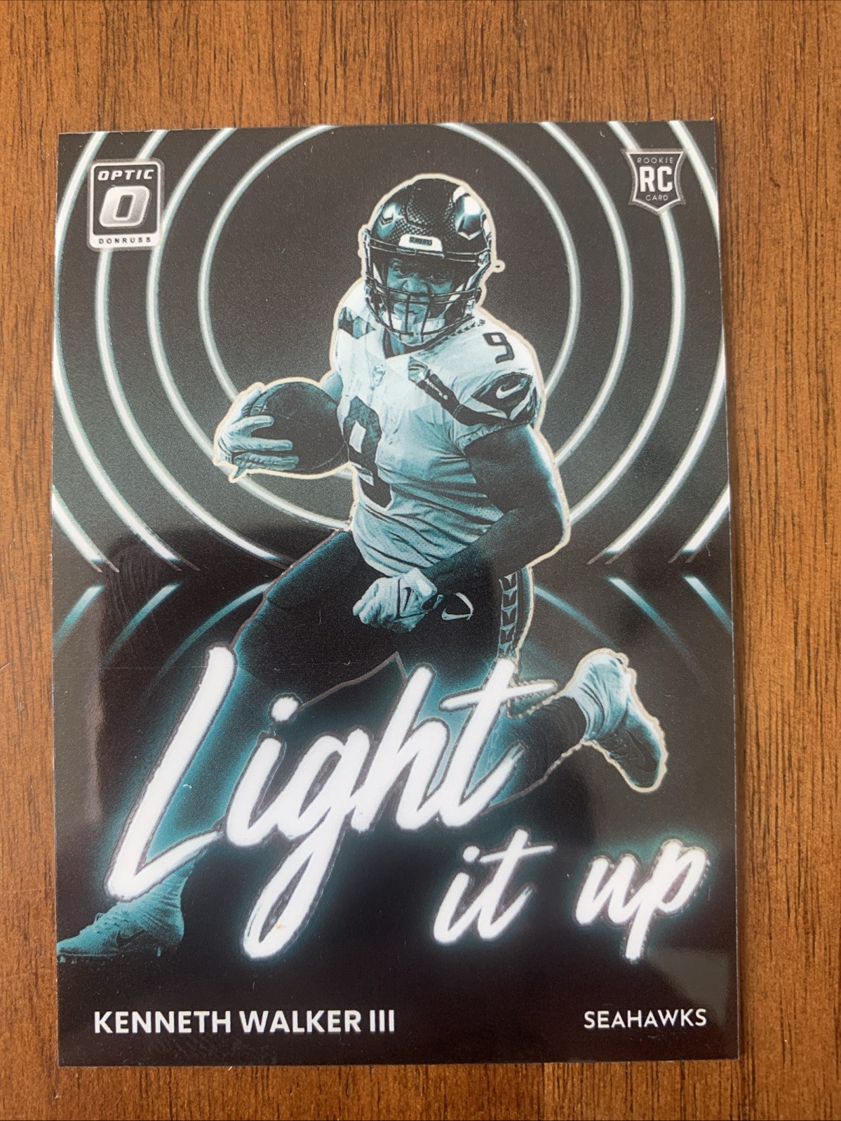 KENNETH WALKER - 2022 Donruss Optic RC Light It Up - Seattle Seahawks