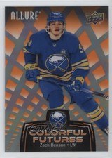 2024-25 Upper Deck Allure Colorful Futures Orange Zach Benson #CF-1 9bg
