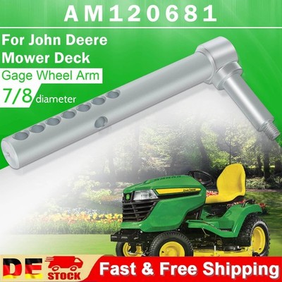 AM120681 Right Rear & Left Front Gauge Wheel Bracket Arm for John Deere Mower