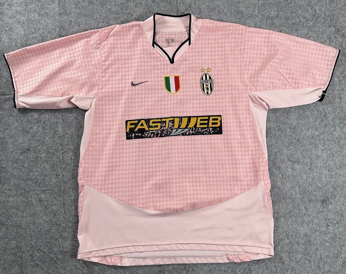 Juventus Pink Size XL International Club Soccer Fan Apparel and
