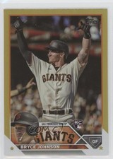 2023 Topps Series 2 Gold Foil Bryce Johnson #571 2qw