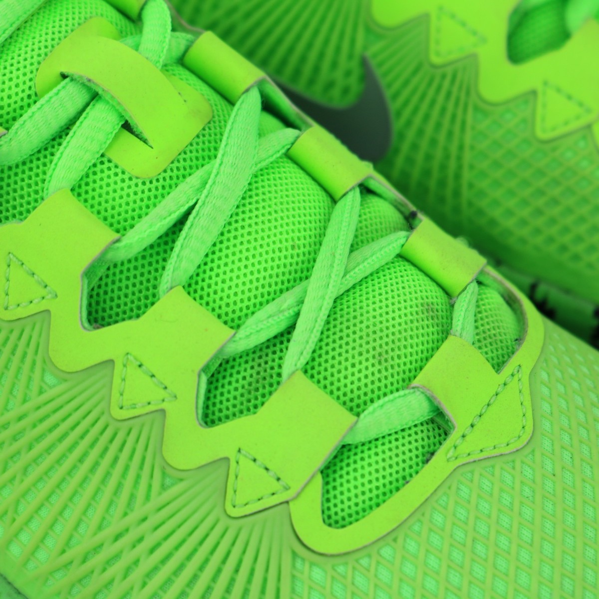 Nike Free Trainer 3.0 Green Black Mesh Athletic Running 
