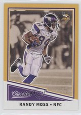 2017 Panini Classics Legends Glossy Randy Moss #198 HOF 0b3